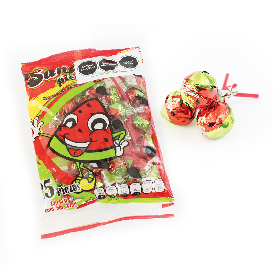 sandia picosita foto